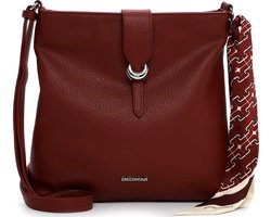 EMILY & NOAH Schoudertas E&N Hasina ( 65260 ) - Dames handtassen - red 600