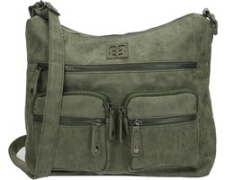 Enrico Benetti Ardèche Schoudertas Dames Olijf Groen – Exclusief bij Bol.com