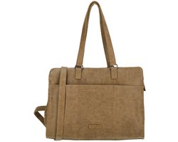 Enrico Benetti Grote Schoudertas Dames - Ruby - Licht Bruin