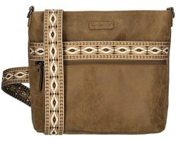 Enrico Benetti Indy Schoudertas - Camel