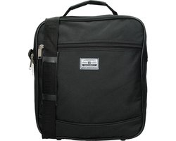 Enrico Benetti - Schoudertas voor Heren / Dames - Werktas - Reportertas - Bouw / Chauffeurs Tas - A4 Zwart