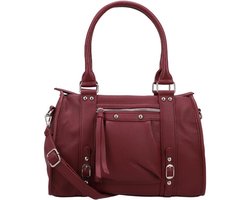Flora & Co Schoudertas Dames - Eva - Bordeaux Rood