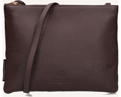 Fred De La Bretoniere Bregje Crossbody Schoudertassen Dames - Bruin - Maat ONESIZE