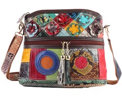 Giuliano schoudertas Iris - Multikleur - Dames - Made in Italy