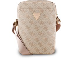 Guess 8 Inch Tablet Bag - Triangle Logo - Roze