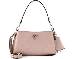 Guess Kleine Schoudertas / Crossbodytas Dames - Logo Print - Jena - Roze