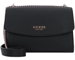 GUESS Schoudertas Calista Convertible Xbody Flap Bag Black Zwart