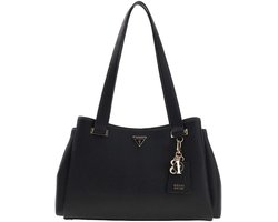 GUESS schoudertas Evie Girlfriend Carryall Black zwart