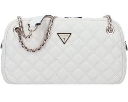 GUESS Schoudertas Giully II Shoulder Satchel Bag Cream White Crème