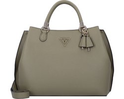 GUESS Schoudertas Handtas Gizele Girlfriend Carryall Sage Olijfgroen