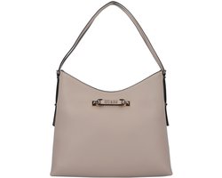 GUESS schoudertas Lefia Large Hobo Bag Simply Taupe