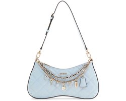 GUESS schoudertas Libby Shoulder Bag Aqua Lichtblauw