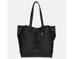 GUESS Schoudertas Shopper Calebra Drawstring Tote Black Zwart