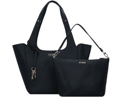 GUESS Schoudertas Shopper Calista 2 in 1 Tote Black Zwart