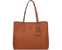 GUESS schoudertas shopper Meridian II Girlfriend Tote Cognac Lichtbruin