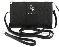 Guess Telefoontas - 4G PU - klassiek logo - Zwart