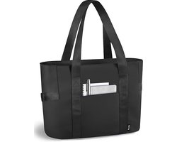 Handtassen Dames Laptop Tote Waterdichte Schoudertas met 16 Inch Computervak voor Werk, School en Reizen