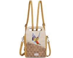 Hi-di-hi Rugzak/Schoudertas Zzzerenade Beige/Bruin