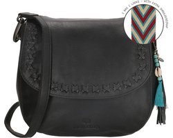 Hide & Stitches Friendship Schoudertas - Dames Tas - Zwart