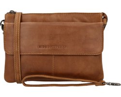 Hide & Stitches Porto Schoudertas - Dames Tas - Bruin