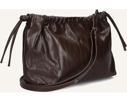 Hvisk Arcane Stroke Schoudertassen Dames - Bruin - Maat ONESIZE