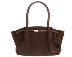 I'm Dutch - Cambridge - Handtas - Shopper - Vegan Suede - Browny