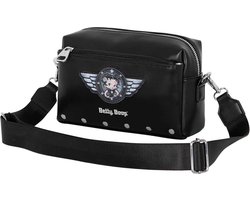 Karactermania - Betty Boop Motor Love Crosbody Tas - Fashion Schoudertas Zwart