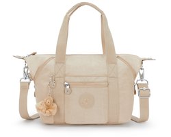 Kipling Art Mini Dames Schoudertas - Sparkled Beige