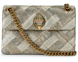 Kurt Geiger London Mini Kensington Soft Bag Schoudertassen Dames - Metallic - Maat ONESIZE
