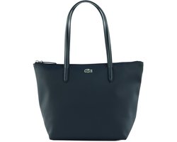 LACOSTE schoudertas Shopping Bag Penombre donkerblauw
