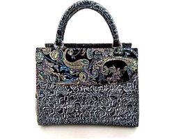 Laura Vita Tas YH181108-A Noir Grijs Combi