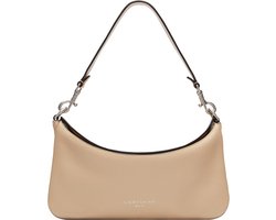 LIEBESKIND BERLIN Leren Schoudertas Alessa 3 Pebble Shoulder Bag Sandy Beige