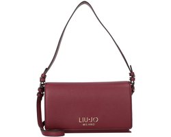 LIU JO schoudertas Caliwen ECS Crossbody Bag East / West Red Wine wijnrood