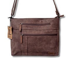 Lundholm Tas Schoudertas Dames topkwaliteit PU leer Bruin - cadeau voor vrouw - Scandinavisch Design | Göta serie