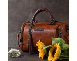 MaberLondon® Dames tas- Schoudertas designer handtas Zacht PU-leer crossbodytas