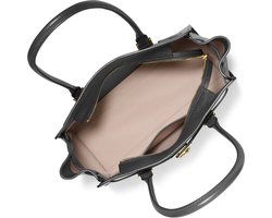 Michael Kors Medium Schoudertas Dames - Leer - Hamilton Moderne - Zwart