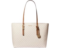 Michael Kors Quinn Tote Bag Dames Schoudertas - Vanilla - One Size