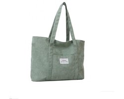 Minimalistische - Lichtgewicht Business Casual Tote Bag - groen
