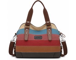 Miss Lulu - Dames Schoudertas - Multi color