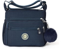 Multifunctionele Nylon Crossbodytas Dames - Lichtgewicht, Waterdicht, Verstelbare Schouderriem - Shoppen, Wandelen, Dagelijks Gebruik