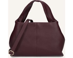 Notre-V Polly Schoudertassen Dames - Rood - Maat ONESIZE