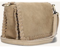 Notre-V Romee Schoudertassen Dames - Beige - Maat ONESIZE