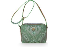 Pip Studio Middelgrote Cross Body Schoudertas Kyoto Festival - Groen - Imitatieleer