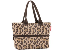 Reisenthel Shopper E1 Shopper Schoudertas - 12L - Leo Macchiato Bruin