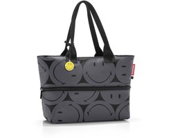 Reisenthel Shopper E1 Shopper Schoudertas - 12L - Smiley® Grijs