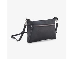 Renato Lucci dames schoudertas zwart