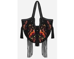 Restyle - Fox Meadows Schoudertas - Zwart