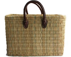 Rieten tas - Boodschappentas - Strandtas