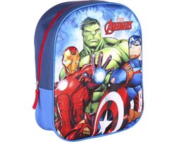 Schoolrugzak The Avengers Blauw (25 x 31 x 10 cm)