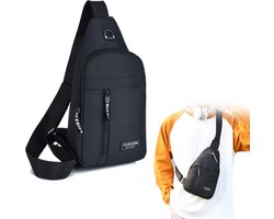 Schoudertas - Crossbodytassen - Sling Bag - Anti Diefstal Borsttas - Met Hoofdtelefoon Kabel Opening - Crossbody Tas - LOUZIR